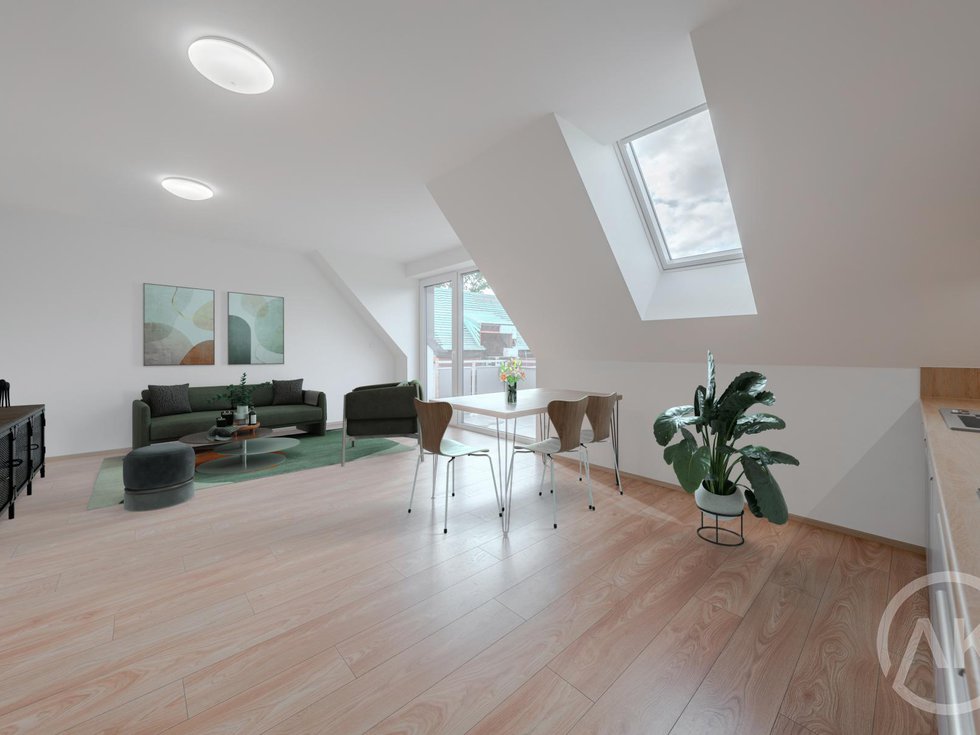 Pronájem bytu 2+kk 58 m², Bravantice