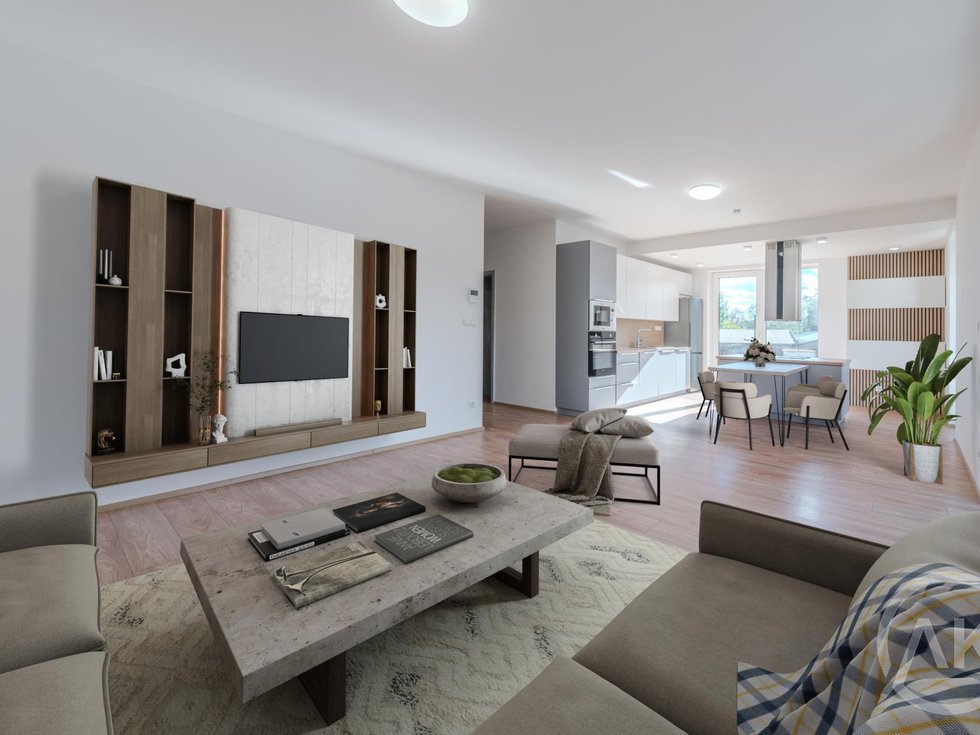 Pronájem bytu 3+kk 81 m², Bravantice