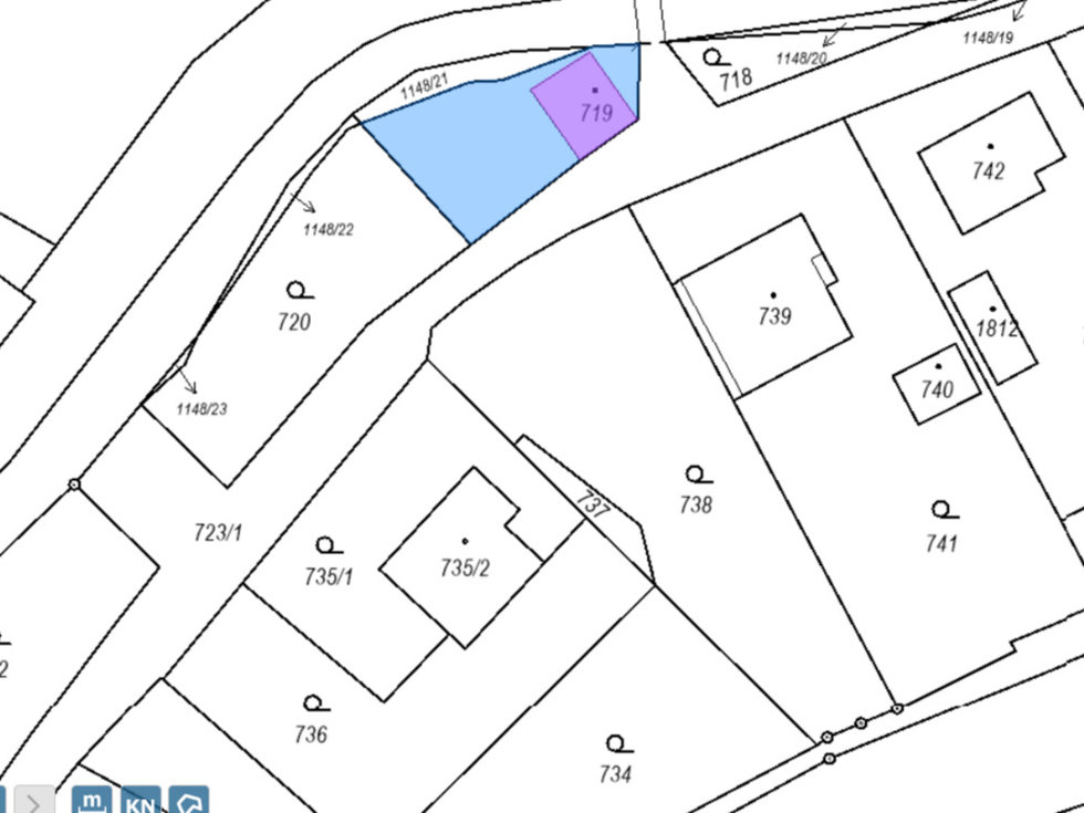 Prodej stavební parcely 267 m², Skorošice