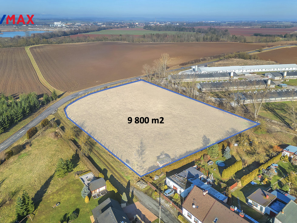 Prodej komerčního pozemku 9800 m², Skalice
