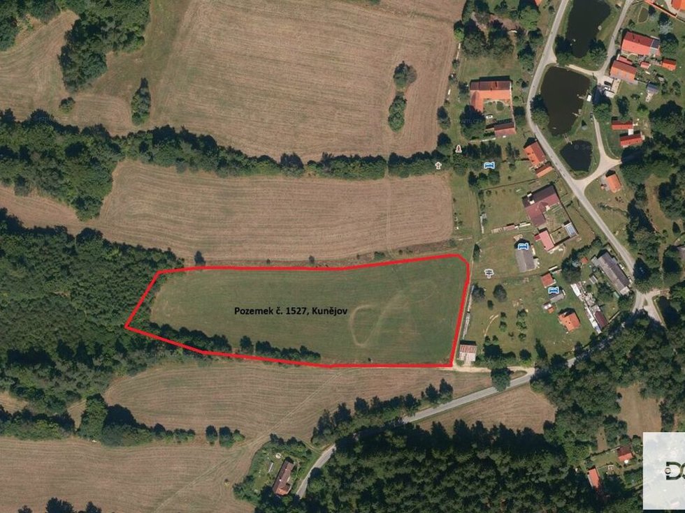 Prodej stavební parcely 14074 m², Člunek