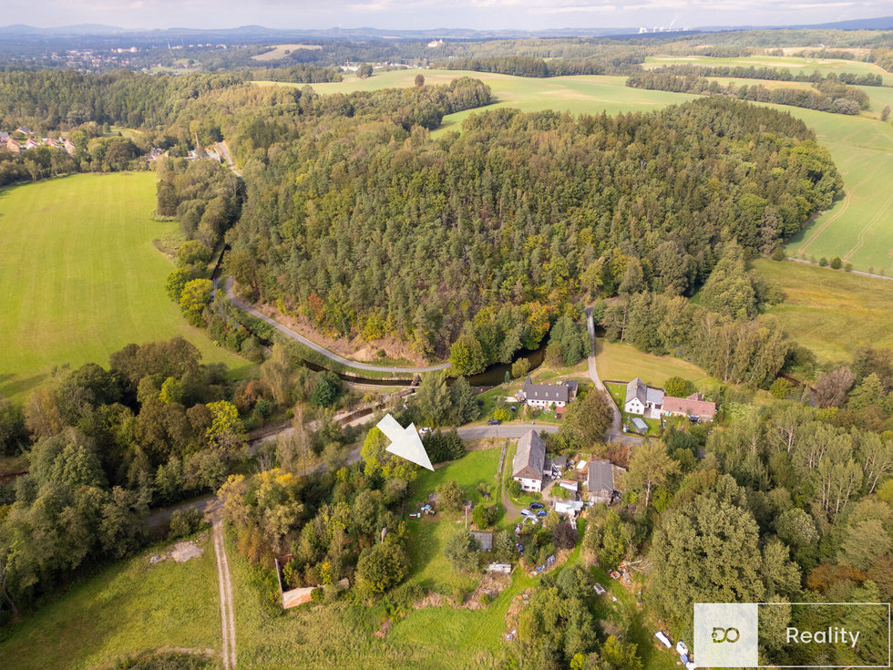 Prodej stavební parcely 2600 m², Bílý Kostel nad Nisou