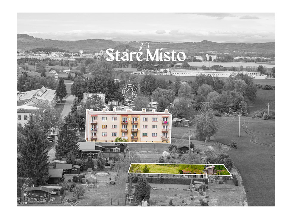 Prodej bytu 3+1 63 m², Staré Místo