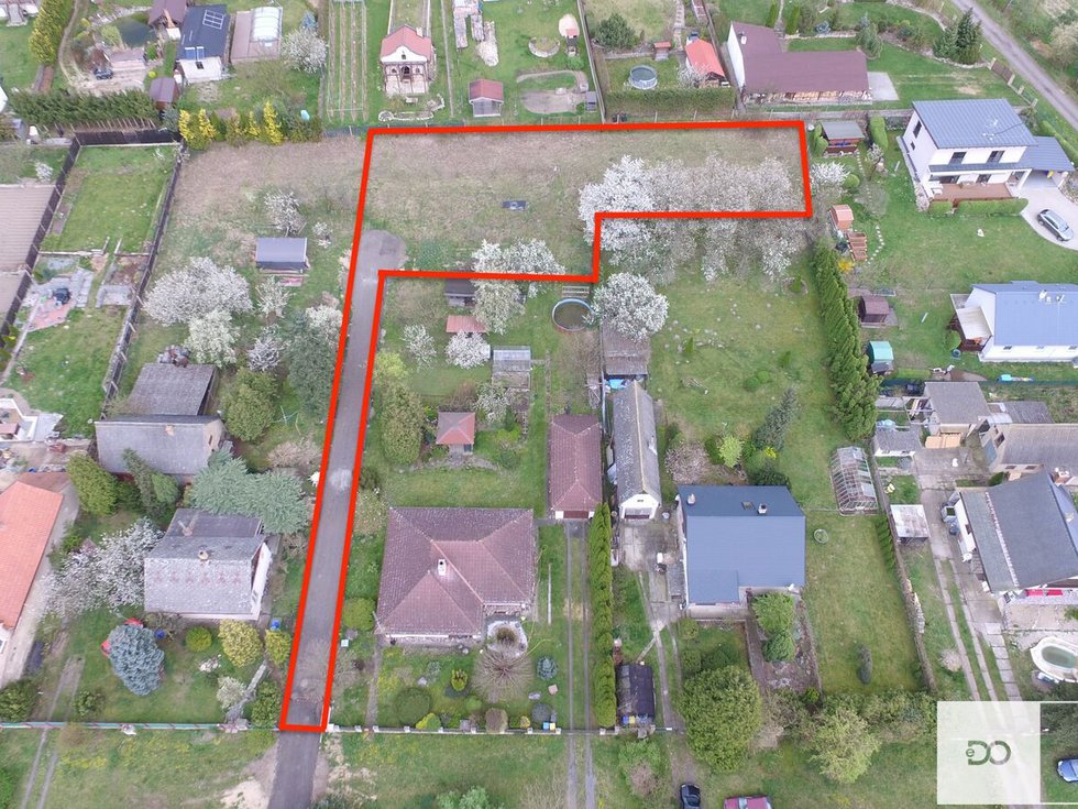 Prodej stavební parcely 1097 m², Benátky nad Jizerou