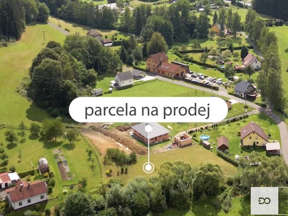 Prodej stavební parcely 2393 m², Plavy