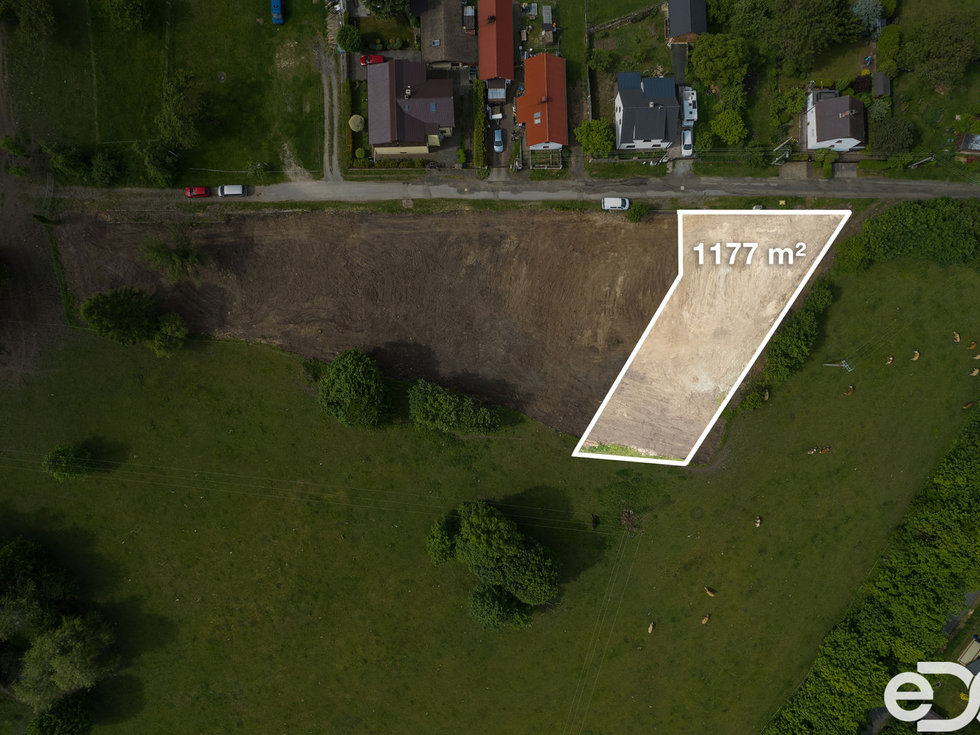 Prodej stavební parcely 1177 m², Bradlec