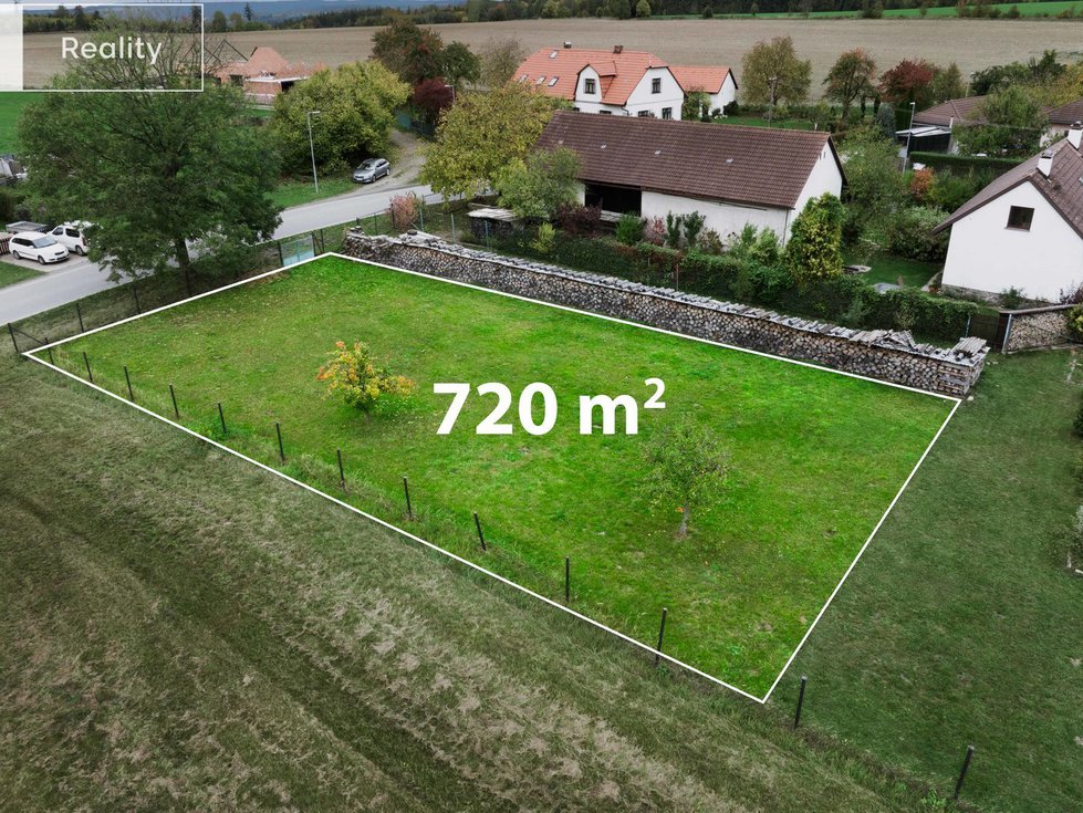 Prodej stavební parcely 720 m², Bělá