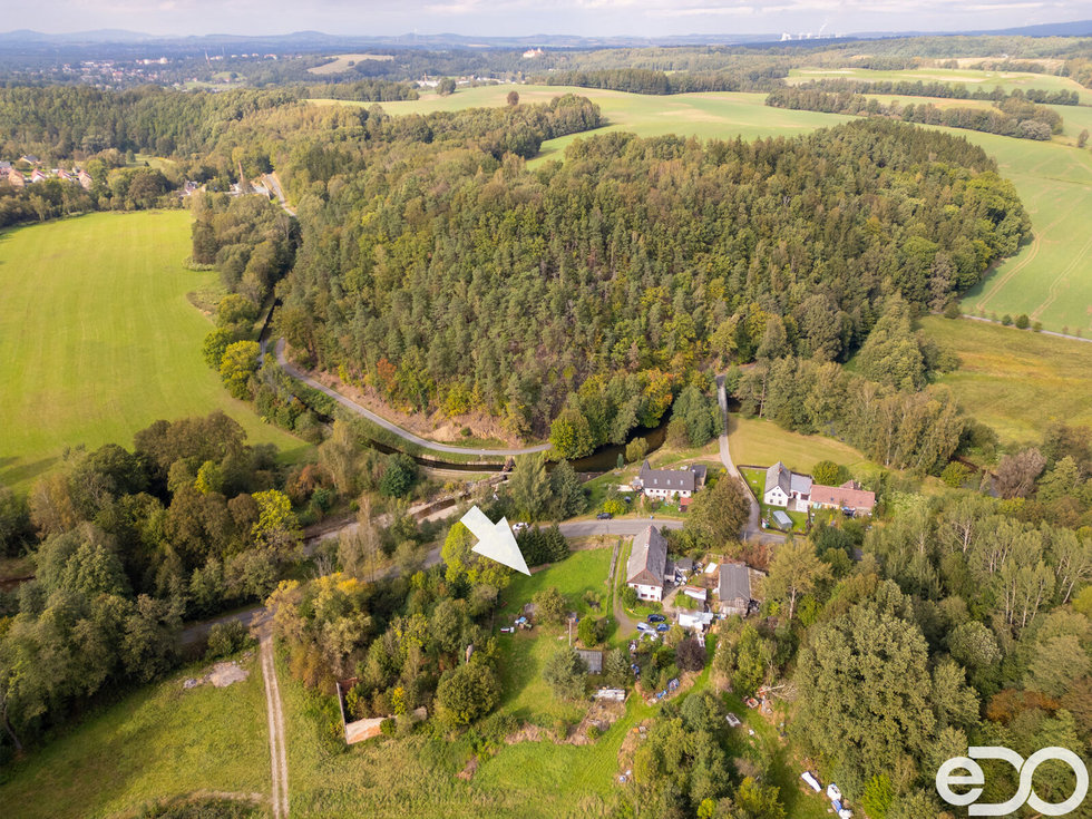 Prodej stavební parcely 2600 m², Bílý Kostel nad Nisou