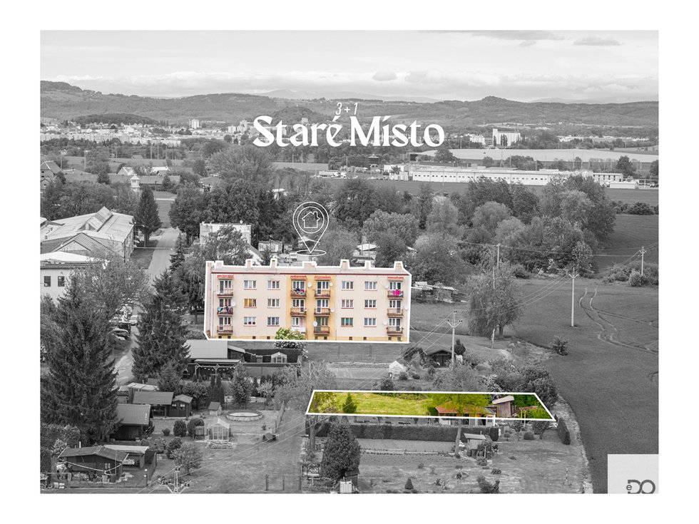 Prodej bytu 3+1 63 m², Staré Místo