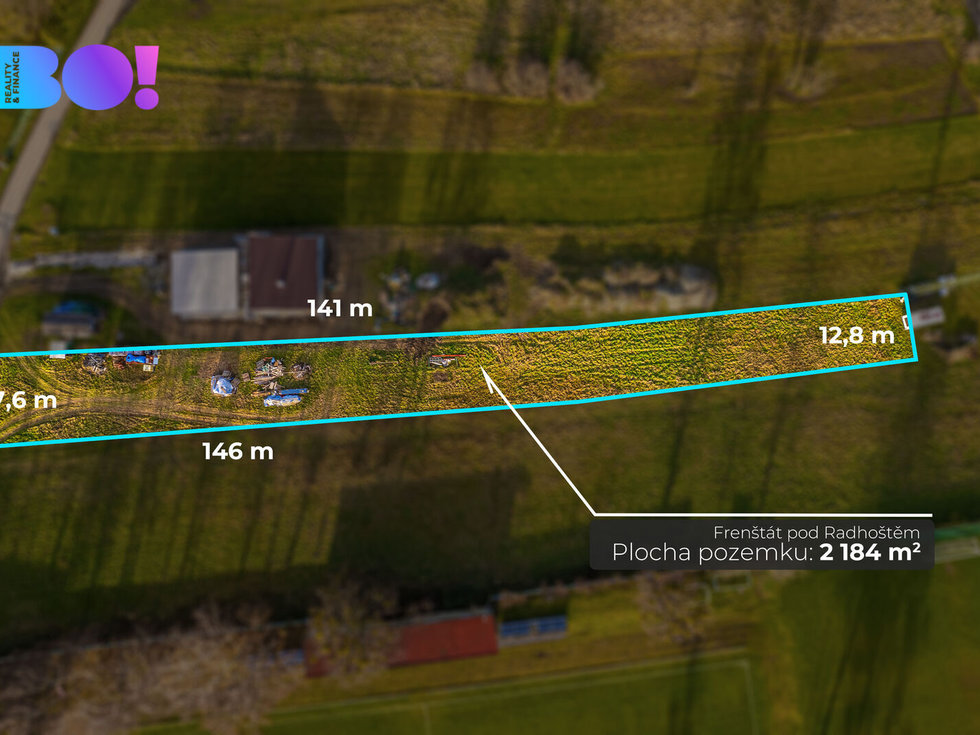 Prodej stavební parcely 2184 m², Frenštát pod Radhoštěm