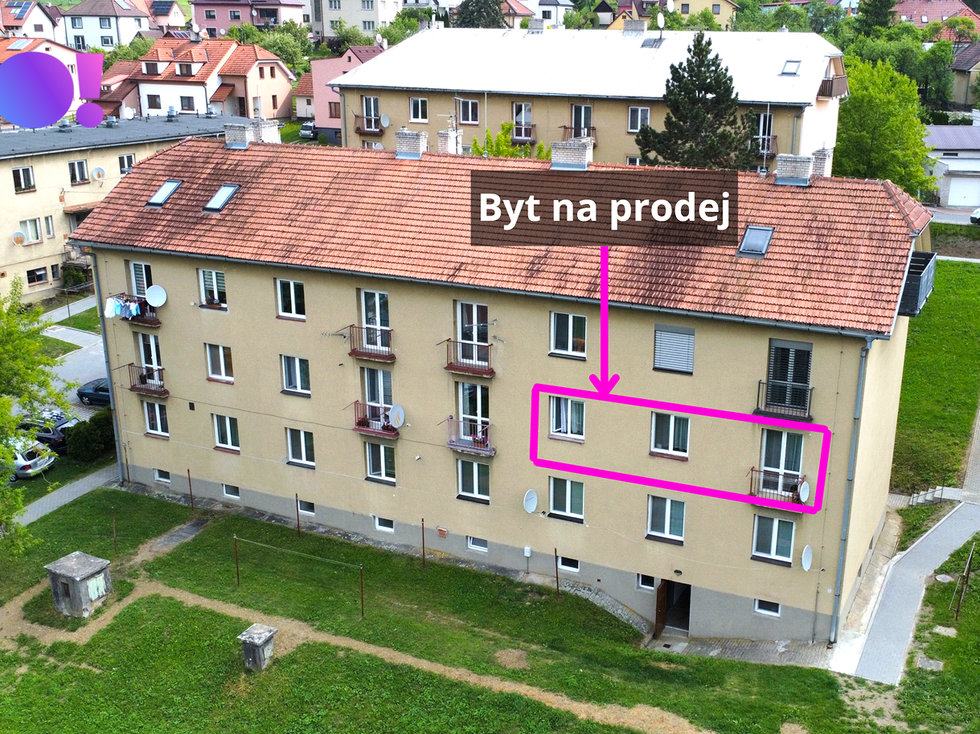 Prodej bytu 3+1 49 m², Slavičín