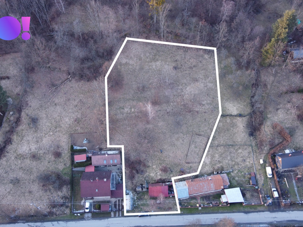 Prodej stavební parcely 3055 m², Rusava
