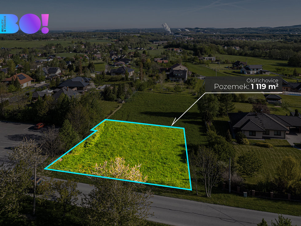 Prodej stavební parcely 1119 m², Třinec