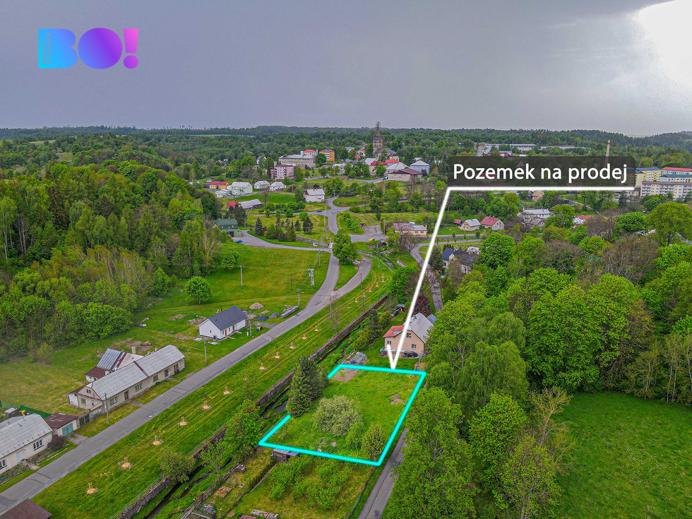 Prodej stavební parcely 1130 m², Město Libavá