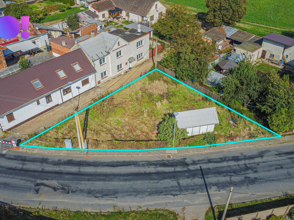 Prodej stavební parcely 462 m², Císařov