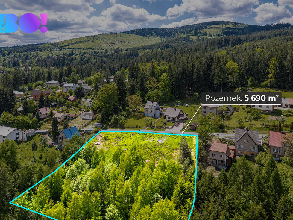 Prodej stavební parcely 5690 m², Mosty u Jablunkova