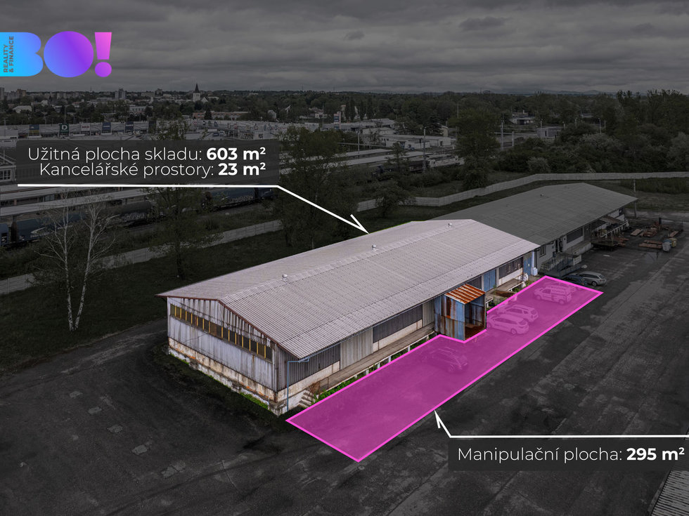 Pronájem skladu 603 m², Karviná