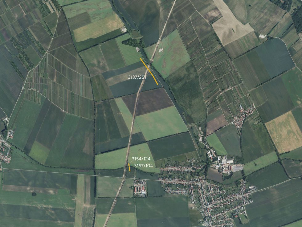 Prodej zemědělské půdy 4206 m², Prušánky