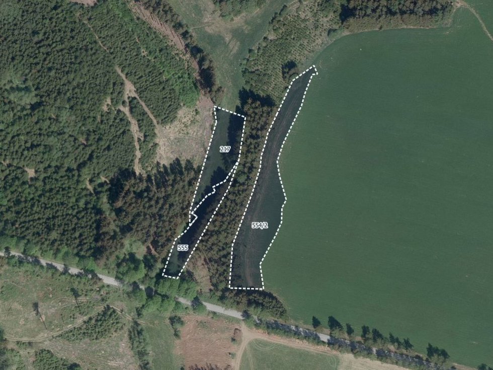Prodej zemědělské půdy 8462 m², Číhošť