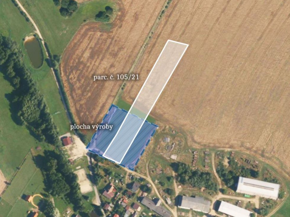 Prodej komerčního pozemku 19259 m², Mysletice