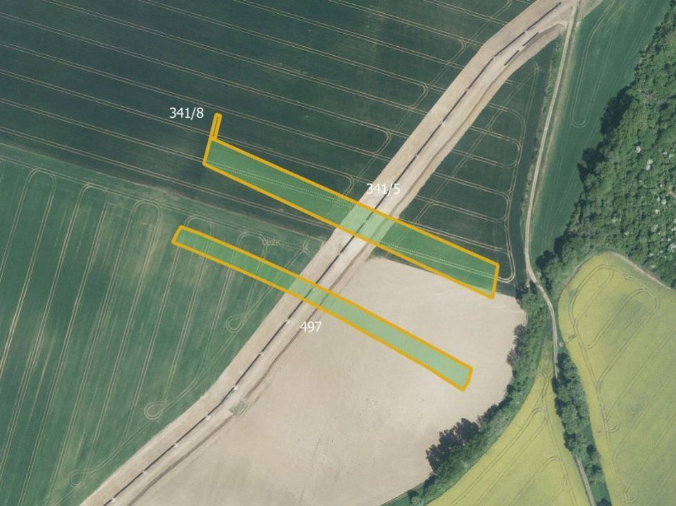 Prodej zemědělské půdy 9179 m², Honětice