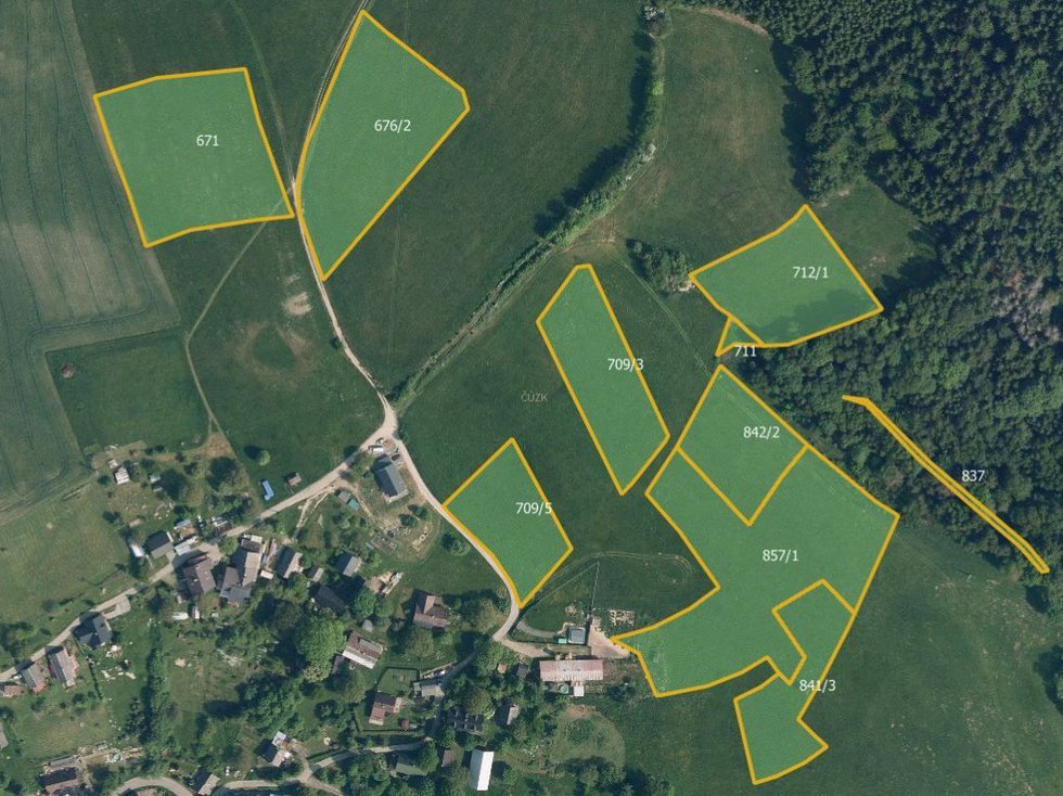 Prodej zemědělské půdy 59010 m², Železný Brod