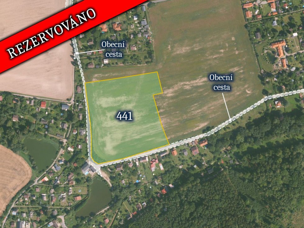 Prodej zemědělské půdy 26098 m², Čisovice