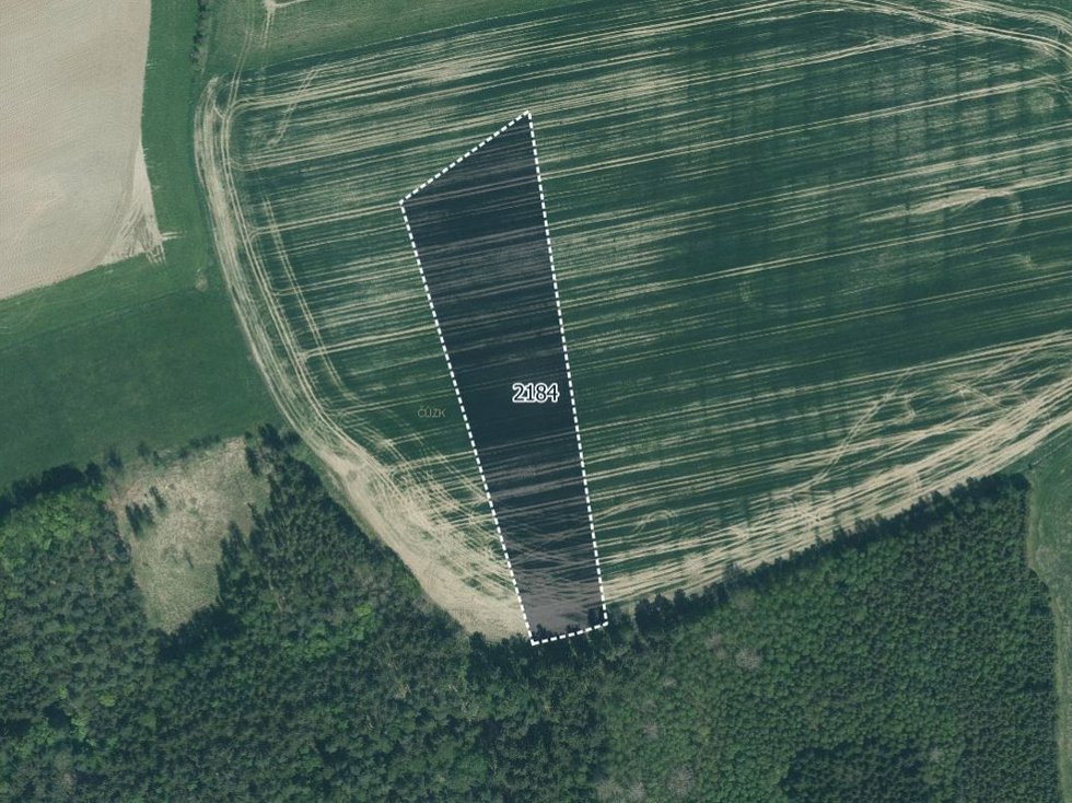 Prodej zemědělské půdy 37346 m², Střížovice