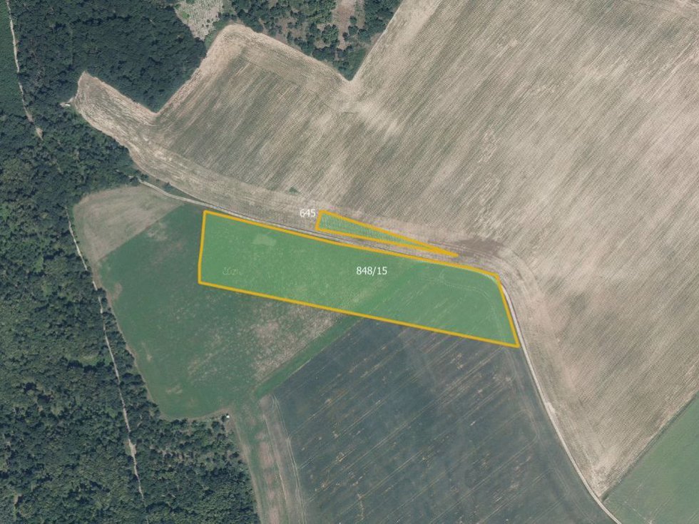 Prodej zemědělské půdy 11072 m², Džbánice