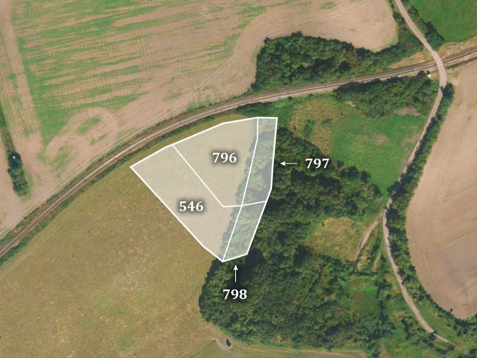 Prodej zemědělské půdy 5666 m², Kopidlno