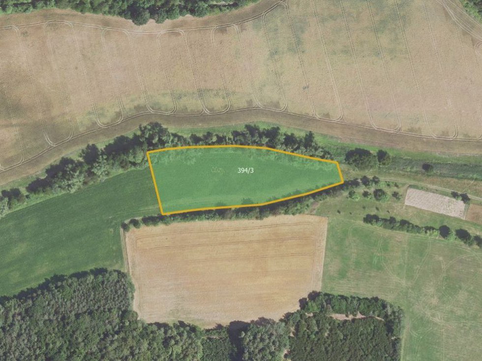 Prodej zemědělské půdy 14556 m², Milý
