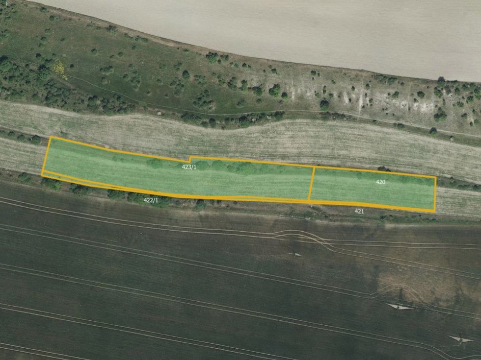 Prodej louky 8795 m², Dřínov