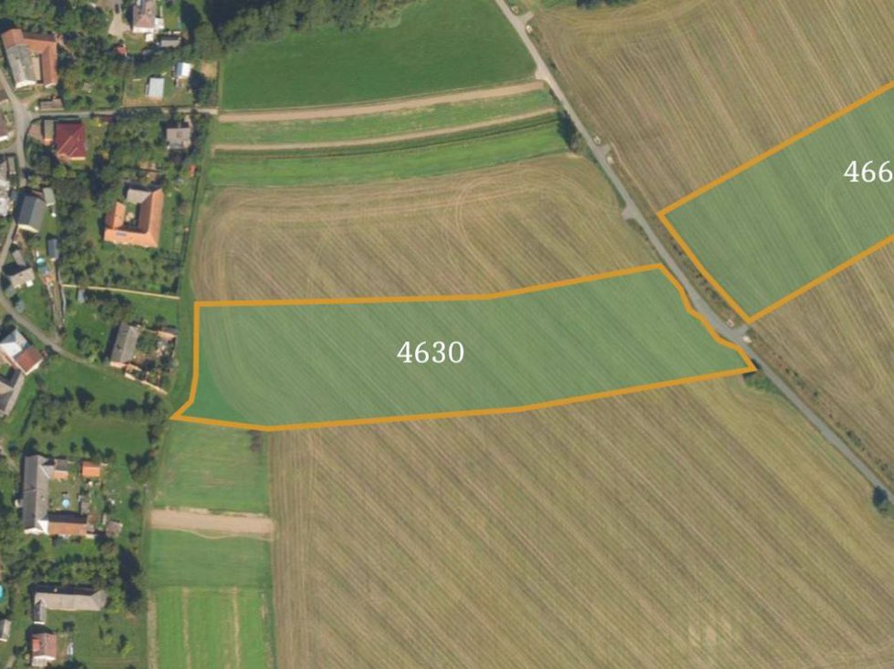 Prodej zemědělské půdy 39118 m², Tatenice