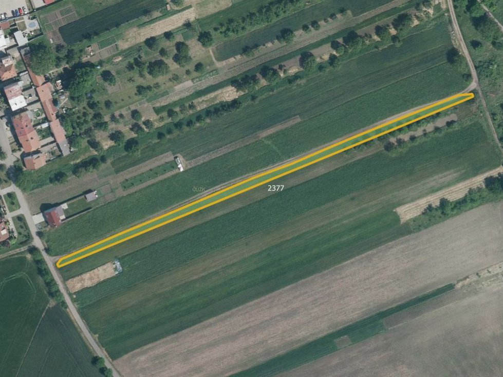 Prodej zemědělské půdy 8815 m², Velešovice