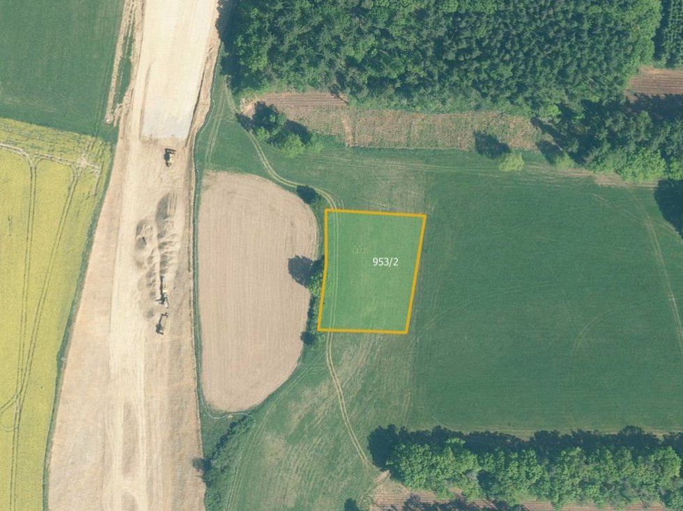 Prodej zemědělské půdy 1354 m², Rakovice