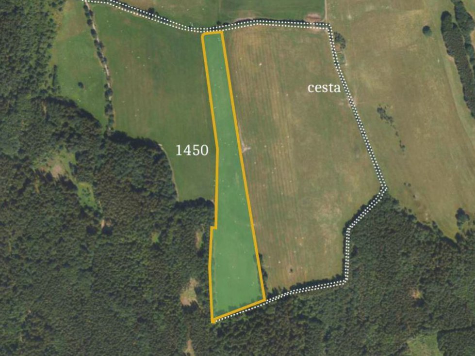 Prodej louky 39382 m², Jindřichovice pod Smrkem