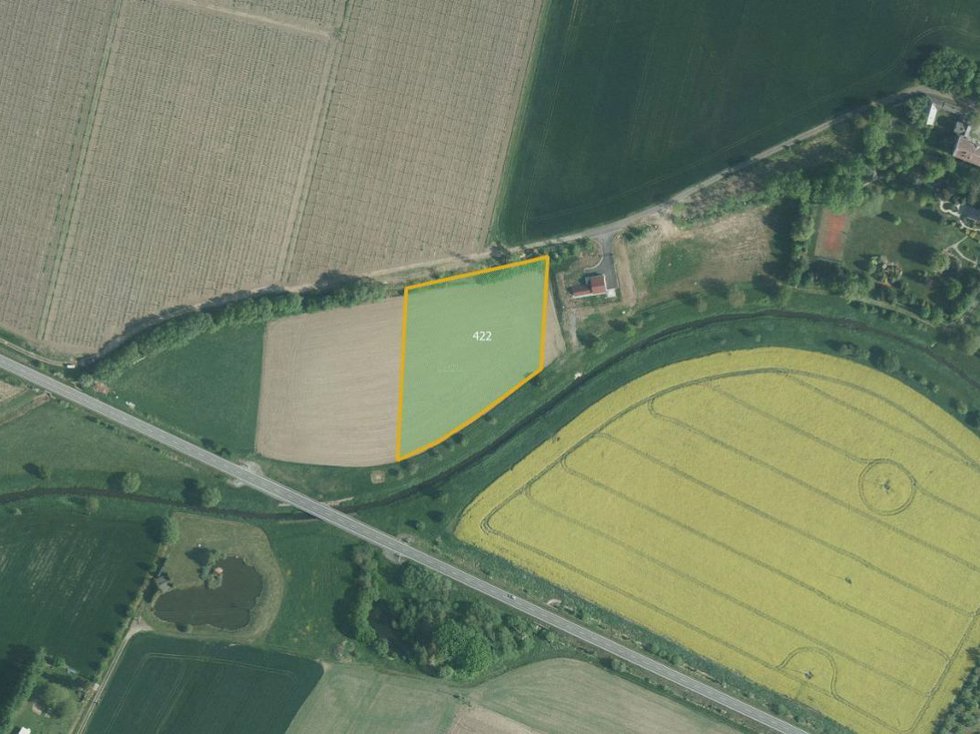 Prodej zemědělské půdy 4134 m², Čechy