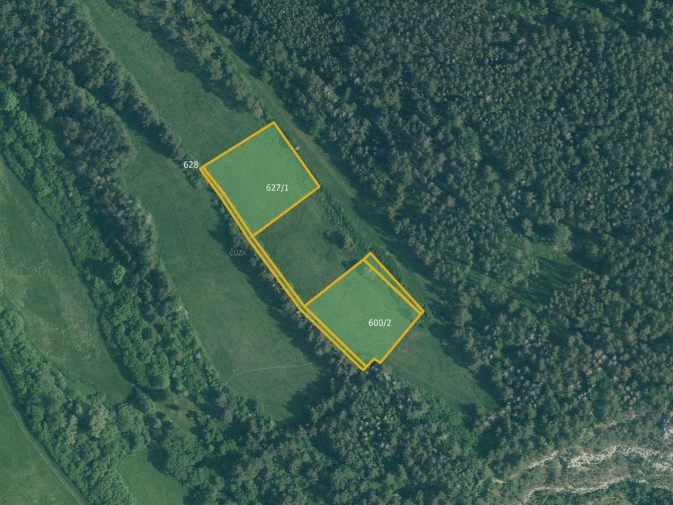Prodej louky 5637 m², Rabí