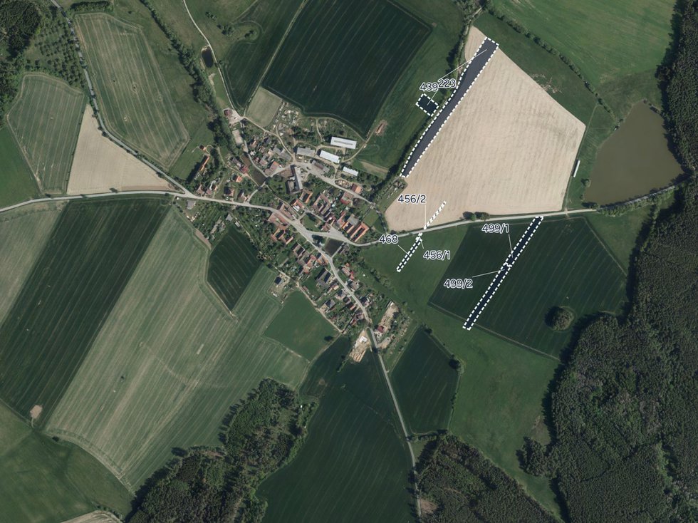Prodej zemědělské půdy 8989 m², Mysletice