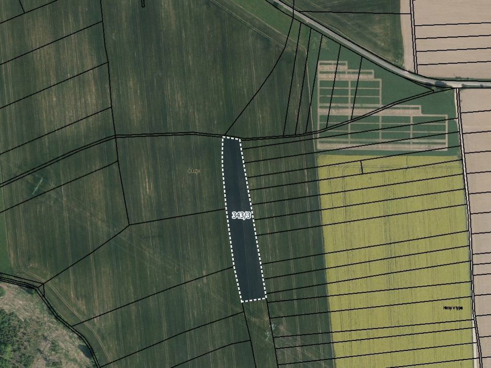 Prodej zemědělské půdy 1928 m², Řepníky