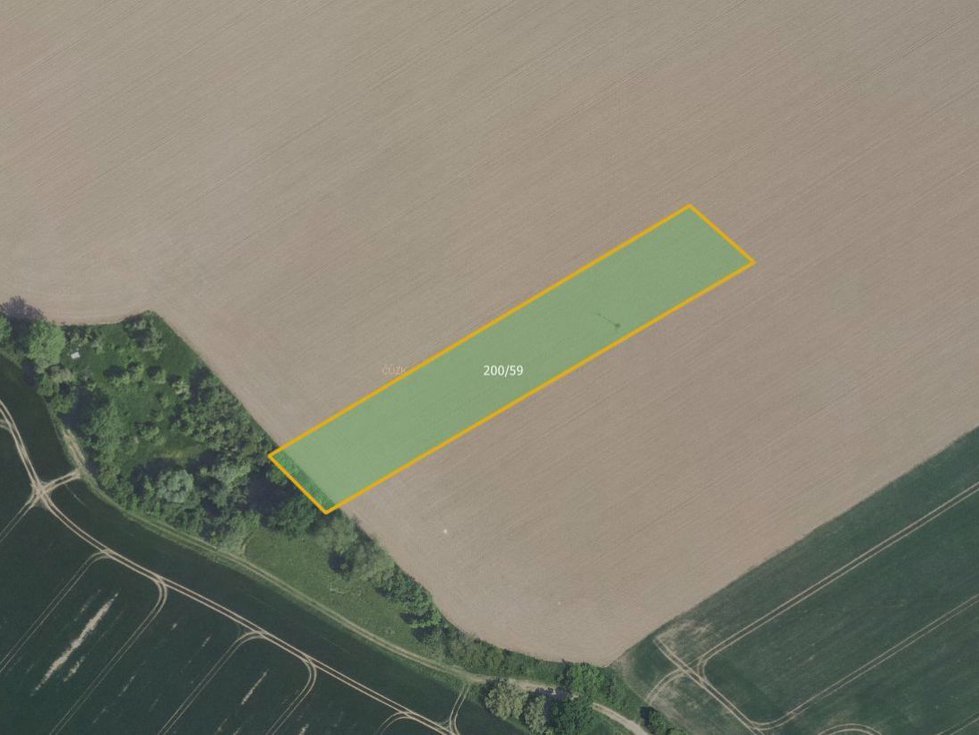 Prodej zemědělské půdy 37791 m², Vrdy