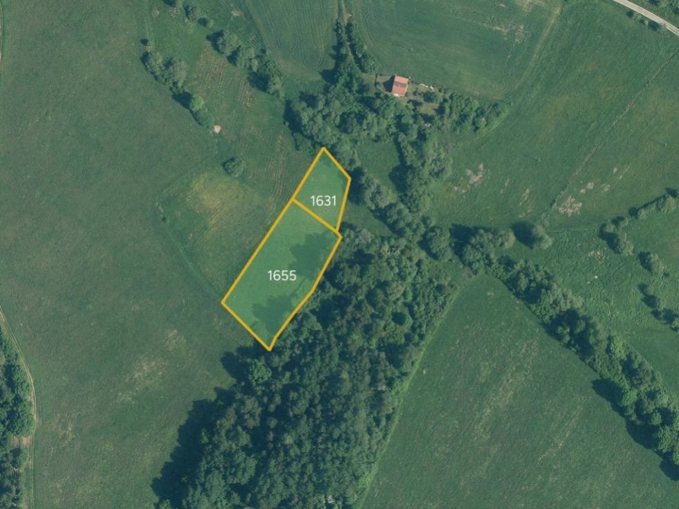 Prodej louky 6209 m², Mileč