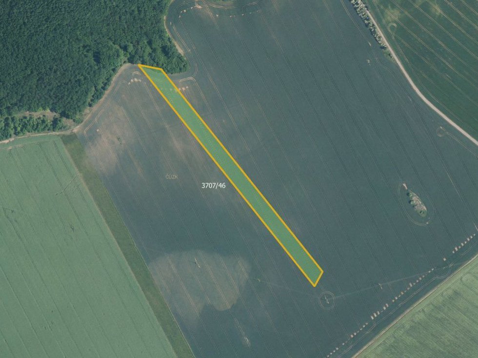 Prodej zemědělské půdy 5157 m², Kuřim