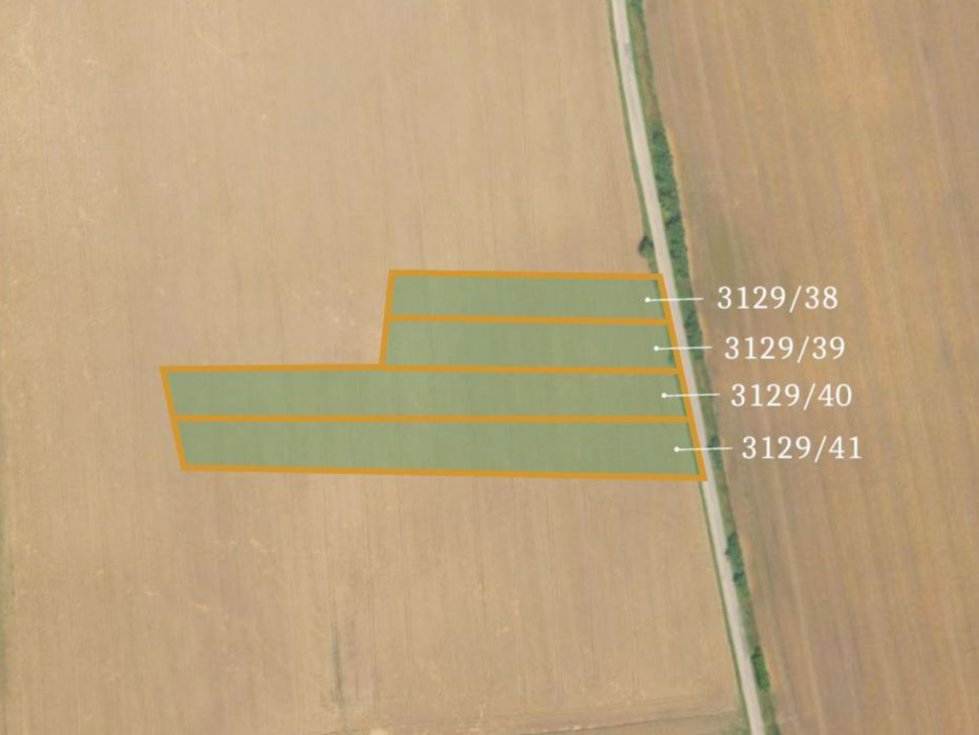 Prodej zemědělské půdy 37733 m², Úštěk