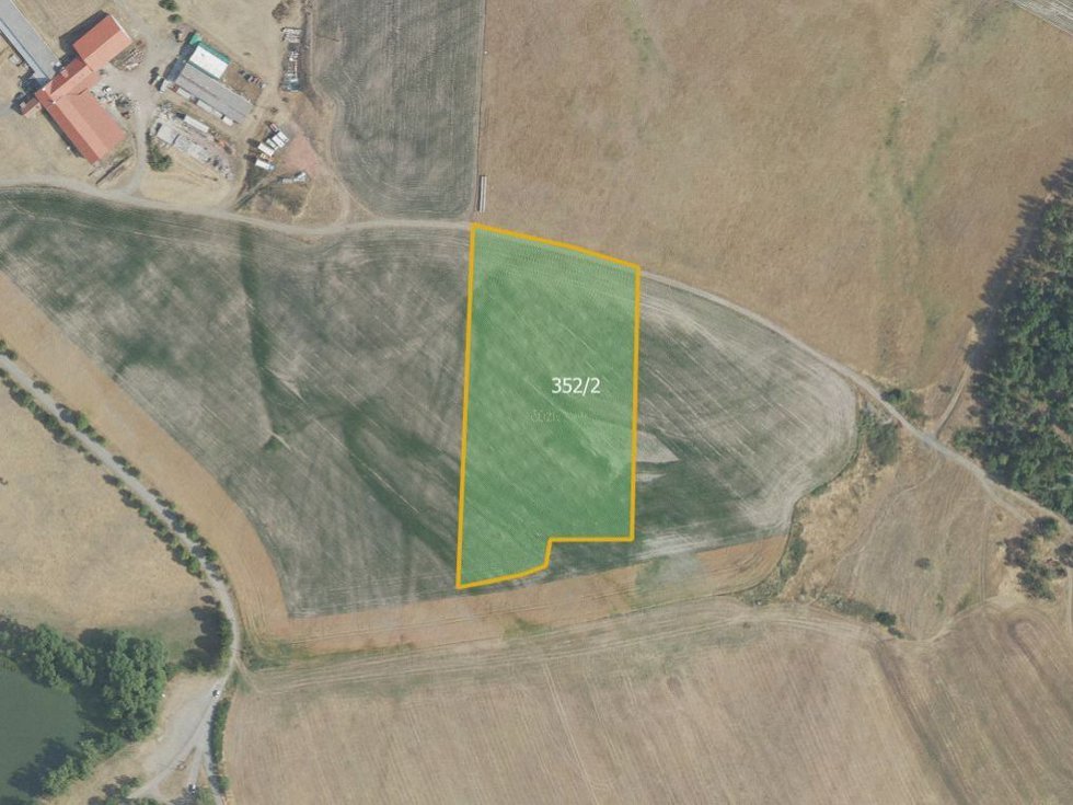 Prodej zemědělské půdy 16284 m², Stará Huť