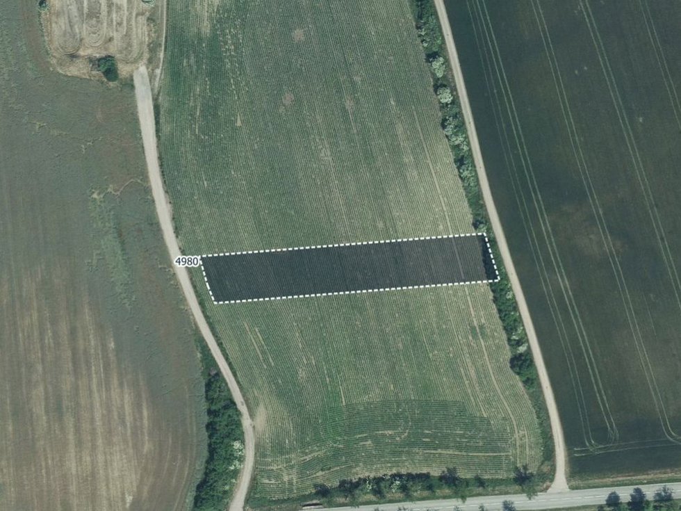 Prodej zemědělské půdy 2057 m², Diváky