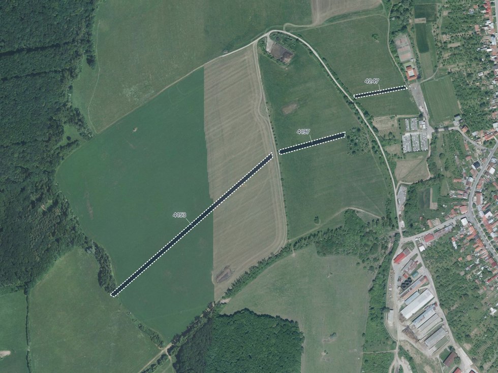 Prodej zemědělské půdy 11842 m², Korytná