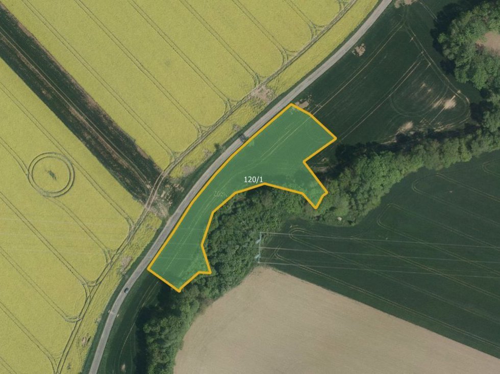 Prodej zemědělské půdy 6413 m², Bylany