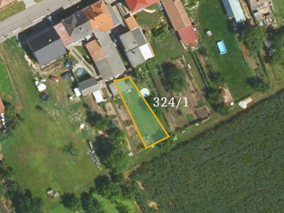 Prodej stavební parcely 371 m², Nový Poddvorov