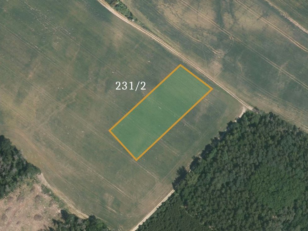 Prodej zemědělské půdy 37109 m², Horní Slivno